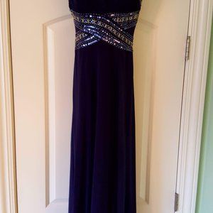 Open Back Prom Dress
